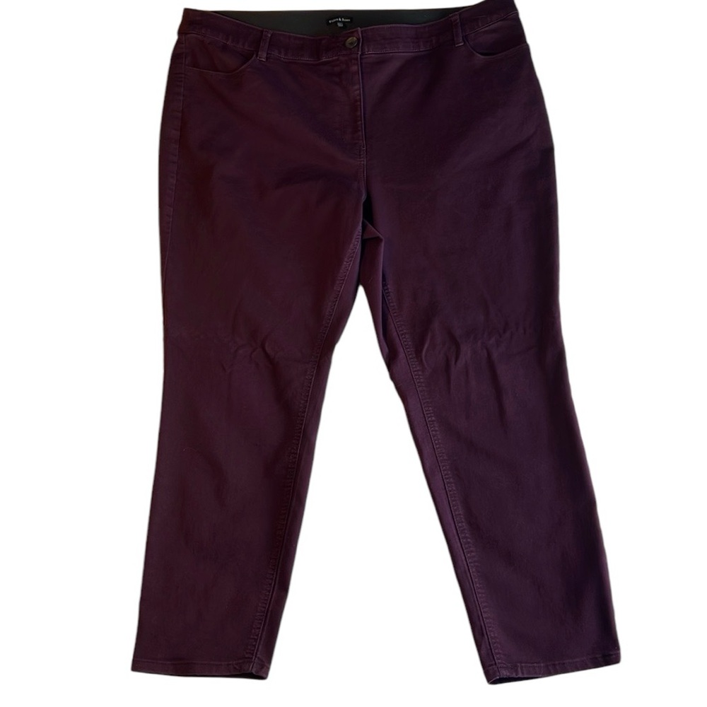 Women’s dress pants Roses & Violets size 20w